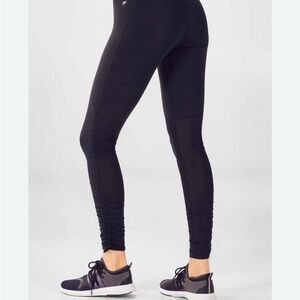Fabletics Black Cashel Foldover PureLuxe Legging